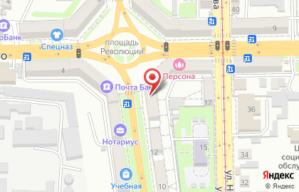 Магазин Искра на Иристонской улице на карте
