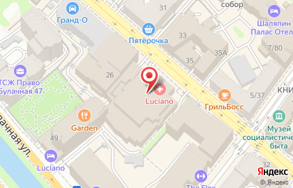 ОАО Банкомат, Банк Москвы на улице Островского на карте