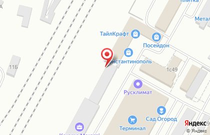 Производственно-торговая компания МеталлоПрофиль в Советском районе на карте
