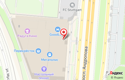 Магазин женской одежды Negozio di moda на проспекте Андропова на карте