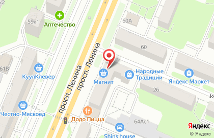 Магазин Мир Обоев в Нижнем Новгороде на карте