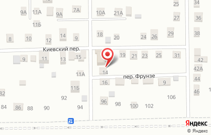 Автосервис Гранат на Киевской улице на карте