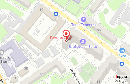 Медицинская лаборатория Гемотест на Петровской улице на карте