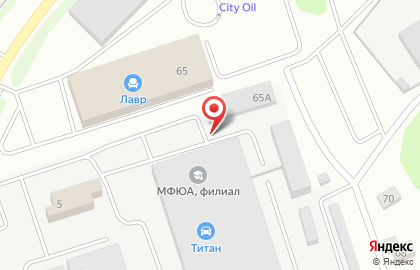 МФЮА, Московский финансово-юридический университет на Юрьевской улице на карте
