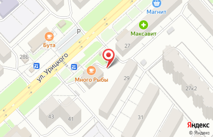 Социал на улице Урицкого на карте