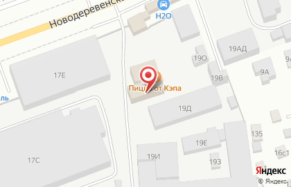 Компания Инновационные решения на Новодеревенской улице на карте
