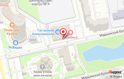РАМФУД на Марьинском бульваре на карте