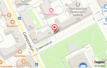 Дача в Ленинском районе на карте