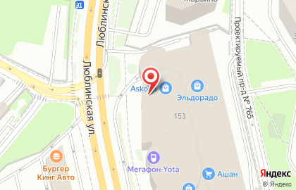 Кабина медосмотра Medpoint24 на Люблинской улице на карте