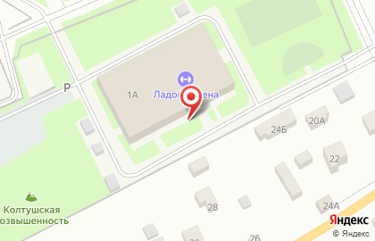 Ледовая арена Ладога Арена на карте