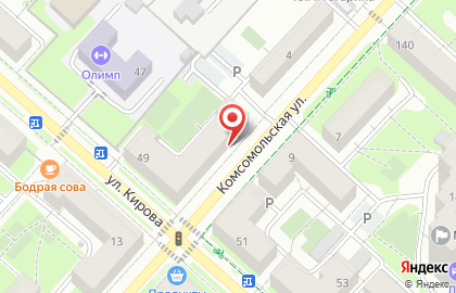 Парикмахерская в Люберцах, на улице Кирова, 49 на карте