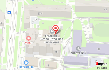 Участковый пункт полиции на Большой Пороховской улице на карте
