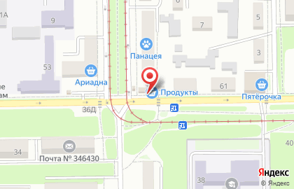 Продуктовый магазин Белоснежка на карте