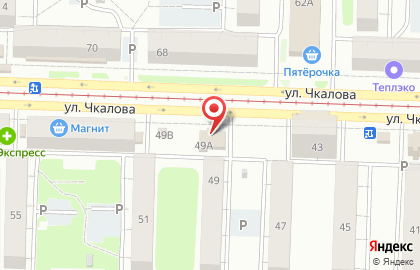 Магазин мясной продукции Теремок на карте