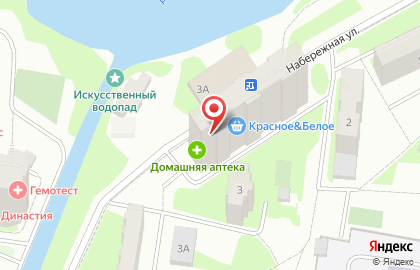 Агентство недвижимости тсн Недвижимость на Набережной улице в Пушкино на карте