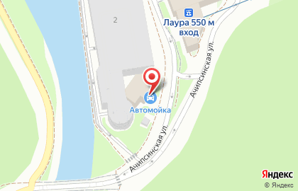 Автомойка в Сочи на карте