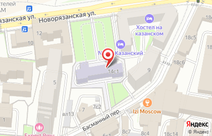 Колледж малого бизнеса №4 в Красносельском районе на карте