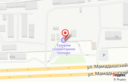 Компания Газпром в Советском районе на карте
