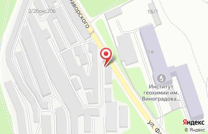 АВТОБОТЫ на улице Фаворского на карте