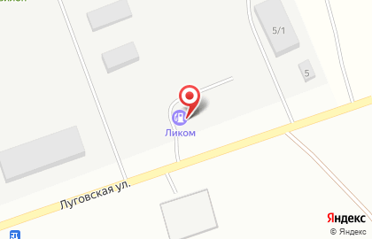 Ликом на Садовой улице на карте