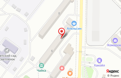 Талисман, ООО на улице Комарова на карте