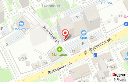 Салон-парикмахерская Ваш мастер в Октябрьском районе на карте