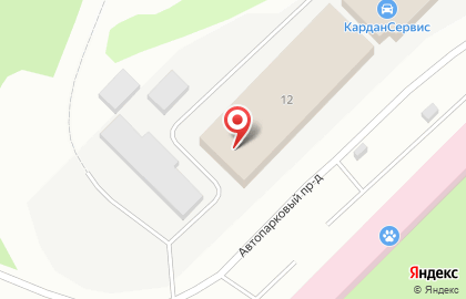 Сервисный центр технического обслуживания GAZ на карте