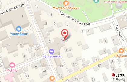 Юридическая фирма Правовед на Интернациональной улице на карте