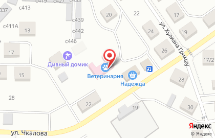 Дивногорский отдел ветеринарии, ветеринарная лечебница на карте