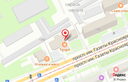 Сауна Золотая рыбка в Кировском районе на карте