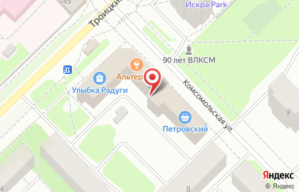 Мебельный магазин Домосед на Комсомольской на карте