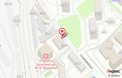 Производственная компания ГлавСтекло на Скаковой улице на карте