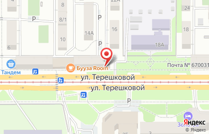 Туристическая фирма Даки-Тур в Октябрьском районе на карте