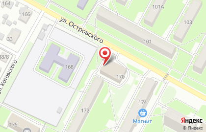 Магазин в Новосибирске на карте