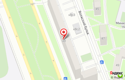 Centre-zvezda в Кузьминках на карте
