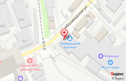 Торгово-производственная компания Гофростандарт на Хлебозаводской улице на карте