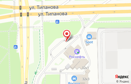 Технический центр Роснефть на проспекте Юрия Гагарина на карте