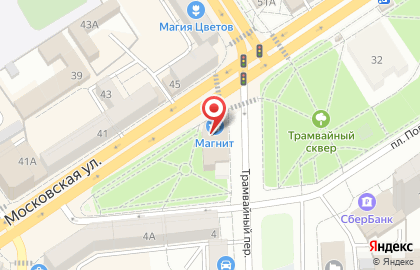 Сказка на Московской улице на карте