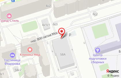 Автостоянка в Москве на карте
