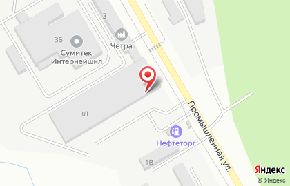 Лакокрасочный завод Промкраска на Промышленной улице на карте