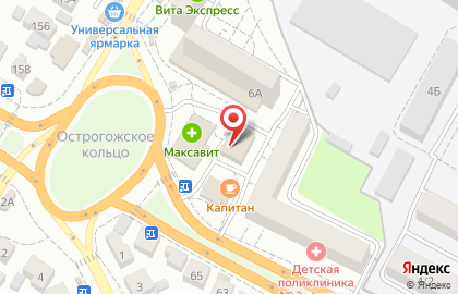Магазин цифровой и бытовой техники DNS на улице Матросова на карте