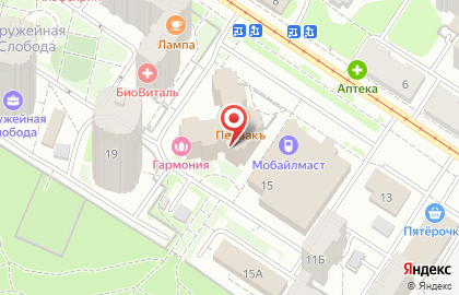 "ГЛАВКОМ" центр недвижимости на улице Михеева на карте