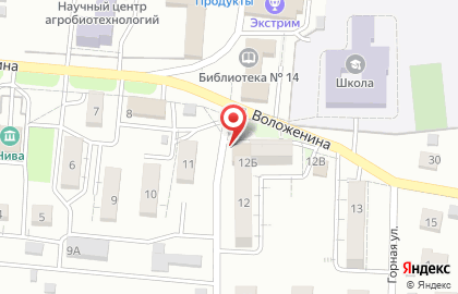 Продовольственный магазин СлавКо на карте