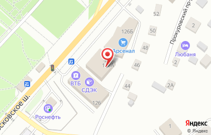 Потолок Желаний на Московском шоссе на карте