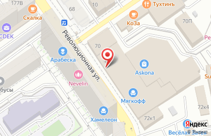 Мебельный центр Мягкофф на Революционной улице на карте