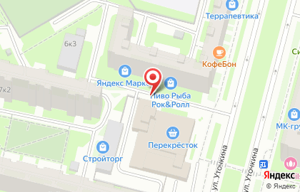 Мастерская по ремонту одежды, обуви и изготовлению ключей в Санкт-Петербурге на карте