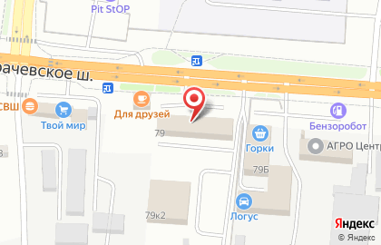 Автодом на Карачевском шоссе на карте