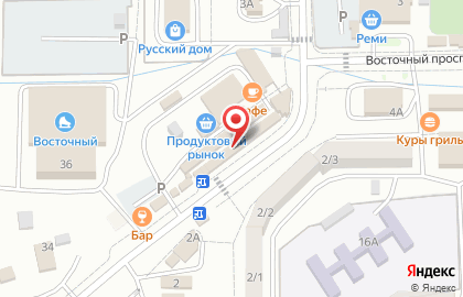 Магазин Чистюля на улице Невельского на карте