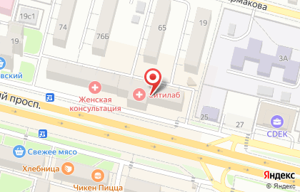 Служба доставки товаров из IKEA на Московском проспекте на карте