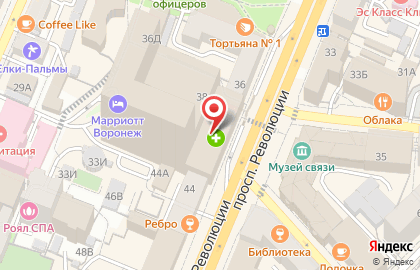 Кадровое агентство ЯРАБОТА на проспекте Революции на карте